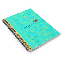 Load image into Gallery viewer, Free to Fly Butterfly Spiral bound Notebook | Notebook Gifts | Inspirational Gifts | Journals | Butterflies |
