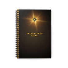 Load image into Gallery viewer, &quot;Enlightened Ideas&quot; Notebook / Journal - to spark creativity and fresh insights

