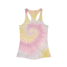 Load image into Gallery viewer, Santa Cruz Tie Dye Racerback Tank Top  - &#39;A Little Santa Cruz, CA Goes A Long Way&#39; | California Dreaming tee
