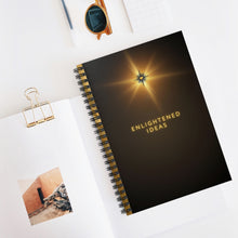 Load image into Gallery viewer, &quot;Enlightened Ideas&quot; Notebook / Journal - to spark creativity and fresh insights
