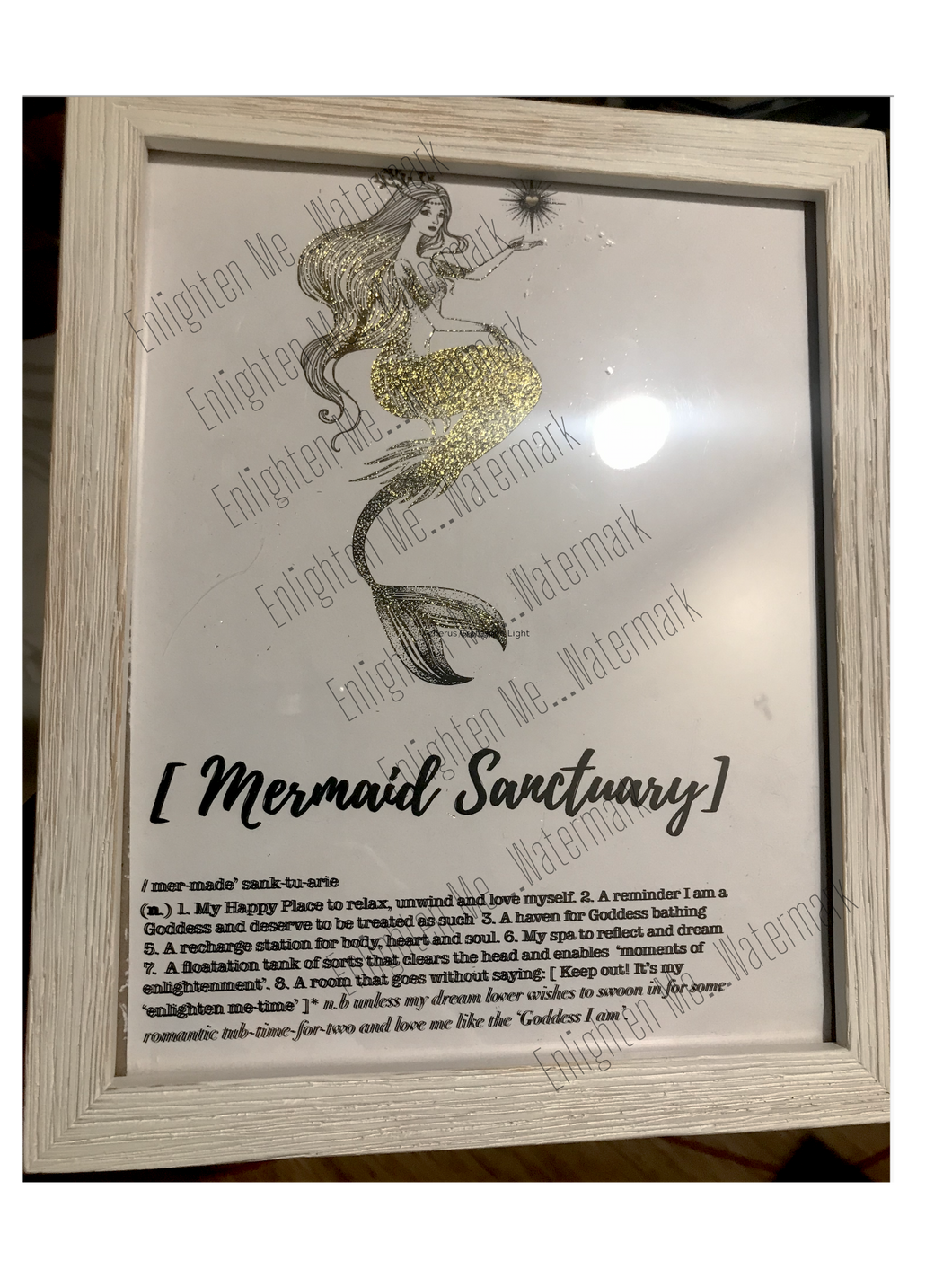 'Mermaid Sanctuary' Framed Art Print