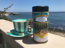 Load image into Gallery viewer, Enlighten Me...® Tea:  &#39;Redwood Rush&#39; Natural High CHAI (Gift tin with inspirational secret scroll messages on &#39;DREAM BIG&#39; theme)
