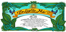Load image into Gallery viewer, &#39;Enlighten Me...® Chocolate&#39;- PARADISE: Pecan,  Sea Salt, Caramel Dark Chocolate Bar - with a secret inspirational message
