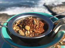 Load image into Gallery viewer, Enlighten Me…® Chocolate Chai Tea (Spice Up Your Love Life) - Gift Tin with inspirational secret scroll messages on Love
