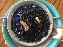 Load image into Gallery viewer, Enlighten Me...® Tea: PARADISE ISLAND (Fruity Black Tea) ...Gift Tin with inspirational secret scroll messages
