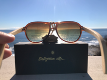 Load image into Gallery viewer, Enlighten Me... ® Sunnies - Eco Bamboo Wood Sunglasses
