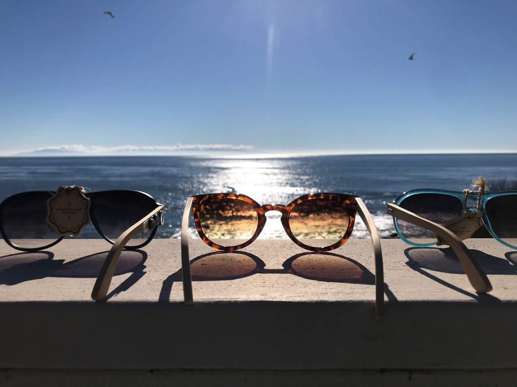 Enlighten Me... ® Sunnies - Eco Bamboo Wood Sunglasses