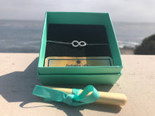 Load image into Gallery viewer, [Enlighten Me...Jewelry]: Infinity Bracelet -Sterling Silver/ Rose Gold/ Yellow Gold (The Love Connection Collection)
