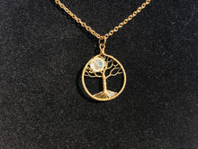 Load image into Gallery viewer, Tree of Life Gold Toned Pendant/ Necklace
