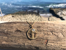 Load image into Gallery viewer, Tree of Life Gold Toned Pendant/ Necklace
