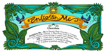 Load image into Gallery viewer, Enlighten Me…® Chocolate -  DREAMY Extra Dark Chocolate Bar (85% cocoa) - containing a secret inspirational message
