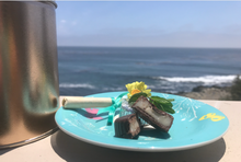 Load image into Gallery viewer, Gift Tin of Vegan Dark Chocolate Peppermint Creams (with inspirational secret scroll messages)
