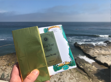 Load image into Gallery viewer, &#39;Enlighten Me...® Chocolate&#39;- PARADISE: Pecan,  Sea Salt, Caramel Dark Chocolate Bar - with a secret inspirational message
