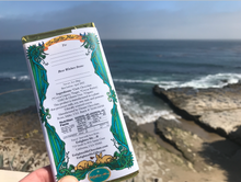 Load image into Gallery viewer, Enlighten Me…® Chocolate -  DREAMY Extra Dark Chocolate Bar (85% cocoa) - containing a secret inspirational message
