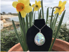 Load image into Gallery viewer, Abalone Shell Pendant / Necklace (Tree of Life)
