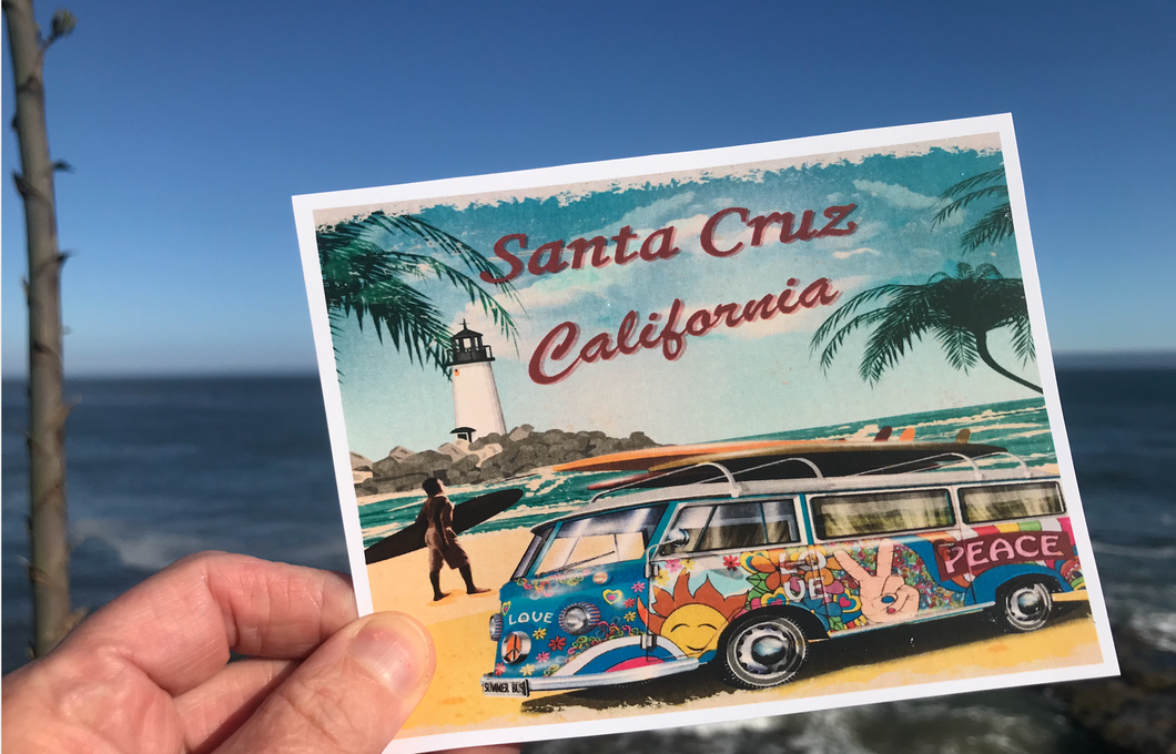 California Dreaming Postcard (Freedom vibes)